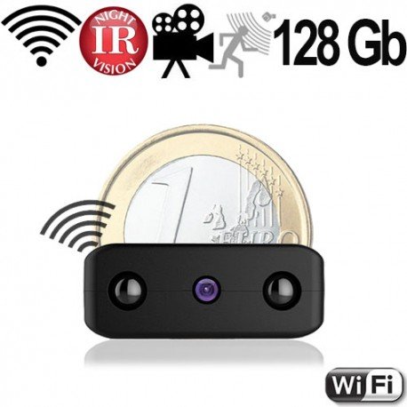 HD Micro-Spionkamera mit DVR, 128 GB